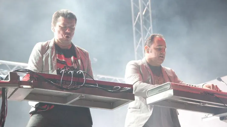 Grammy-nominated duo Crystal Method are one of the best selling electronic acts in the U.S. They'll bring special guests for a live band performance of new material on Morning Becomes Eclectic at 11:15am.