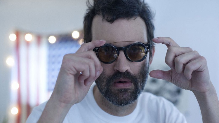 Mark Oliver Everett, the brilliant dark force behind Eels, has a new stripped down and acoustic album.