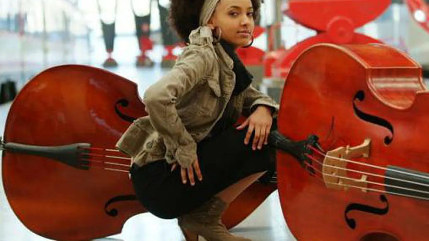 Grammy Award-winning bassist and composer Esperanza Spalding leads her large band through whimsically poetic songs and sprawling jams...