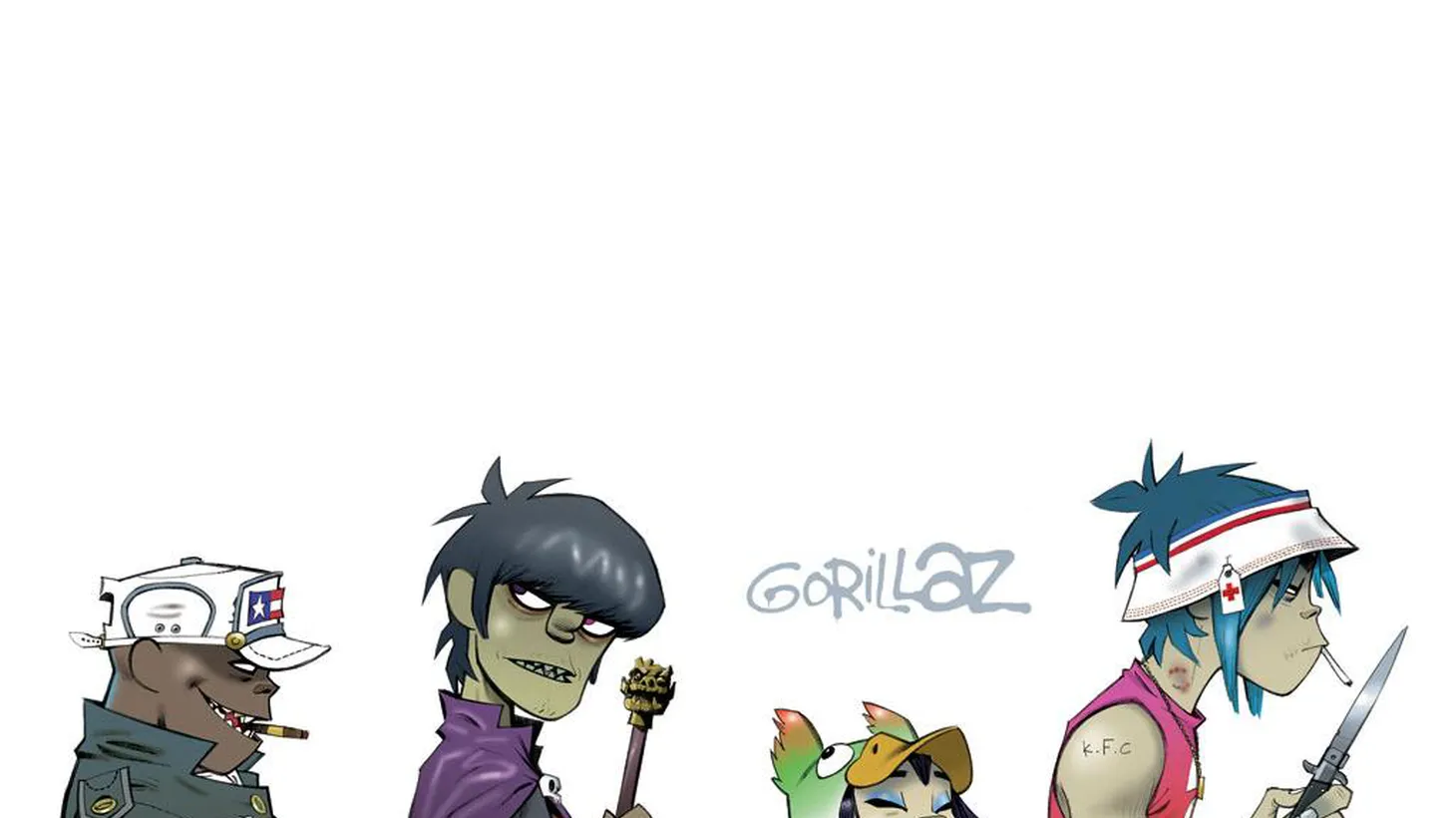 Gorillaz are a fictional band of cartoon characters created by Blur's Damon Albarn and Jamie Hewitt. They may be the world's most successful virtual band, but we'll host them in real life for a live performance and a chat with Jason Bentley on Morning Becomes Eclectic at 11:15am.