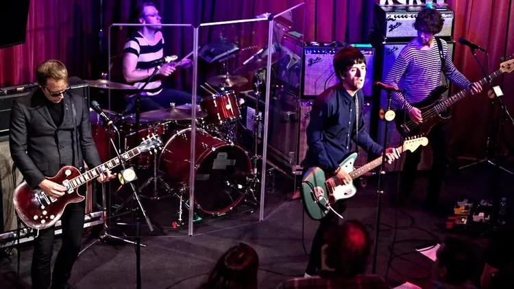 Legendary guitarist for The Smiths, Johnny Marr, performed new songs and several classics as part of KCRW's Apogee series.