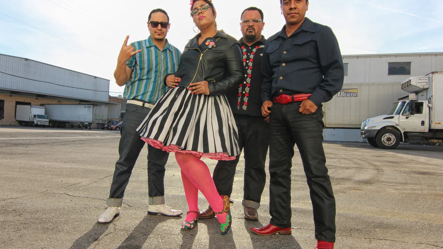 Grammy Award- winning band La Santa Cecilia brought its incredibly energetic live show to our studio.