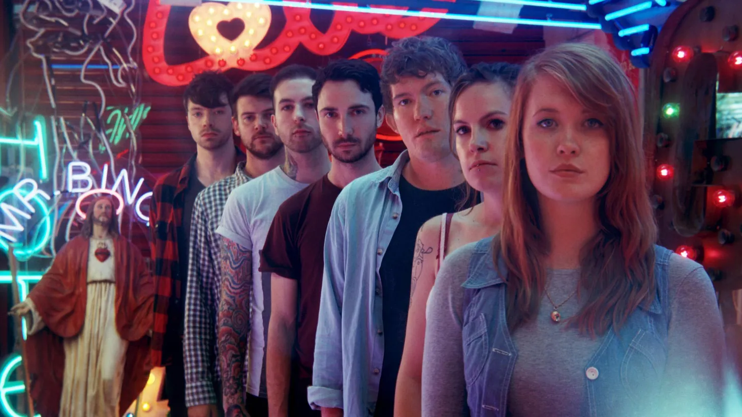 Los Campesinos! are a collective from Wales who specialize in catchy indie pop, even when they're singing breakup songs...
