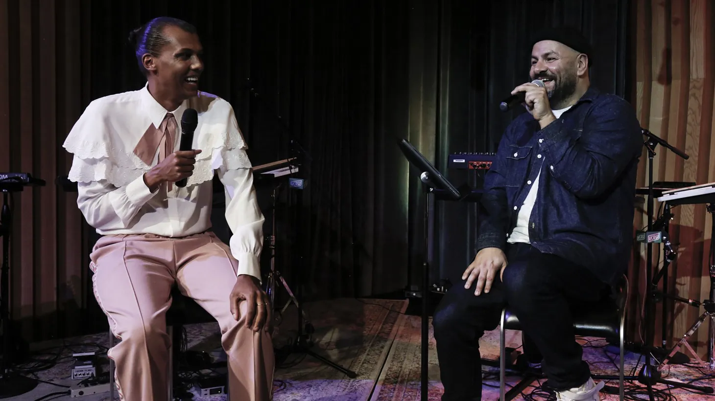 Special guest Stromae gets equal parts silly and deep in conversation with Morning Becomes Eclectic host Anthony Valadez.