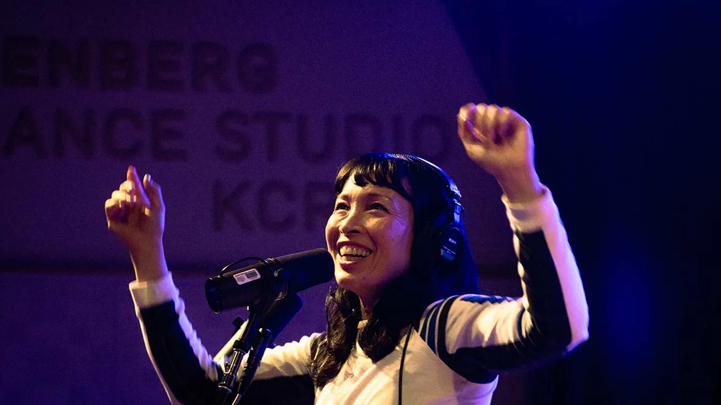 Yukimi Nagano radiates from KCRW’s Annenberg Performance Studio.