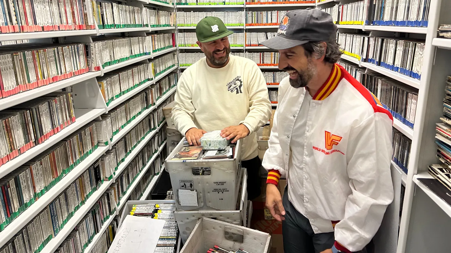 Give us a “K,” give us a “C,” give us a… you get where this is going. Anthony Valadez and Nassir Nassirzadeh get sports-nostalgic at KCRW HQ.