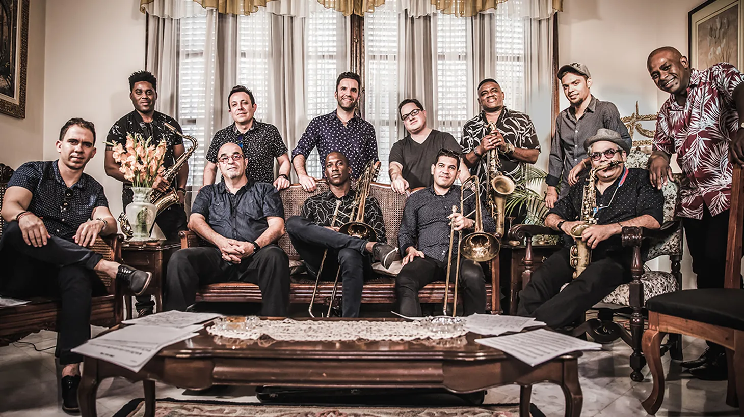 Orquesta Akokán is a deeply soulful mambo ensemble straight out of Cuba. Signed to famed Brooklyn label Daptone Records, the band’s high energy music is both thrilling and timeless.