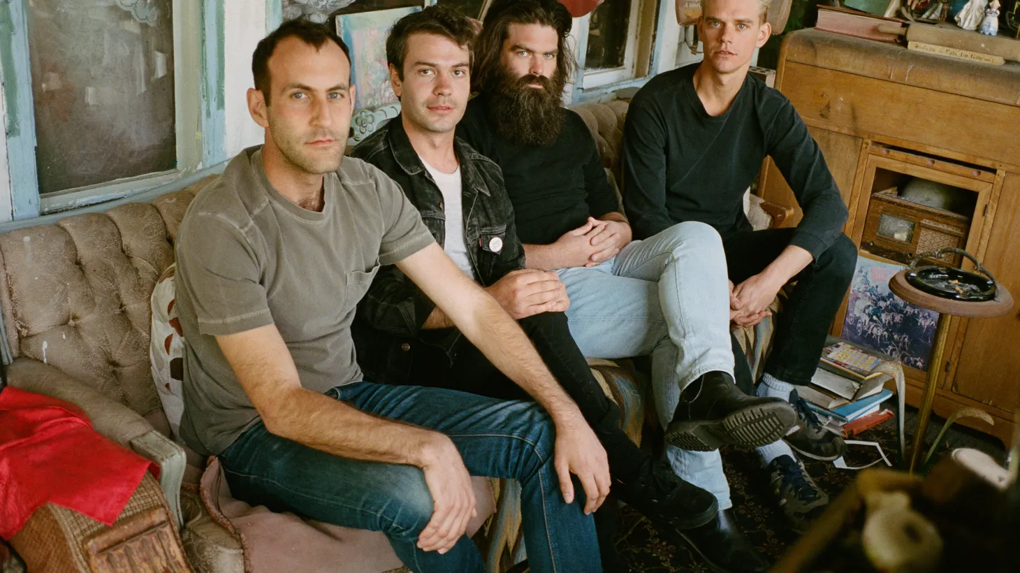 The band now known as Preoccupations (formerly Viet Cong) have released a ferocious rock record as their self-titled debut.