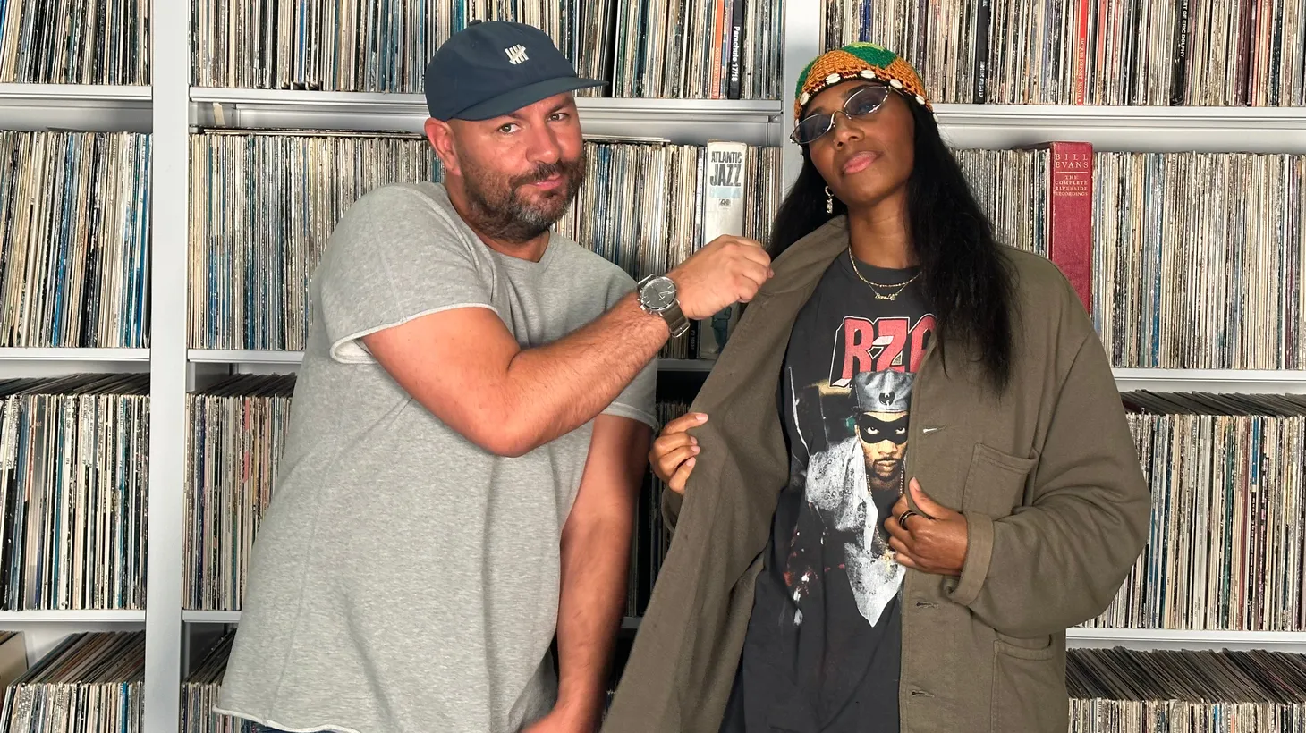 Spinning gold and serving lewks — Santigold brings her disparate influences to KCRW HQ.