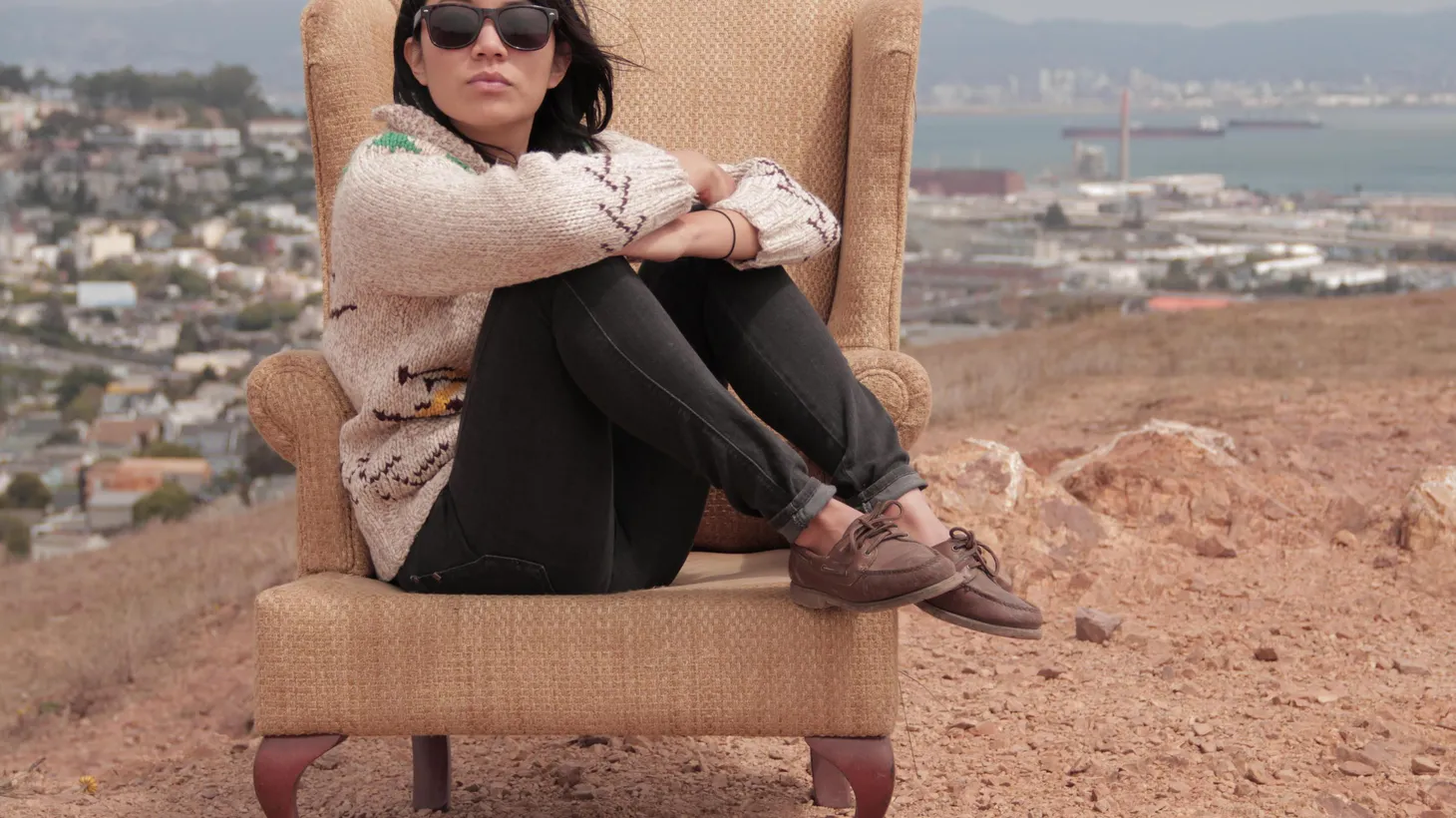 Thao & the Get Down Stay Down's music is bouncy yet sharp and always playful and quirky.