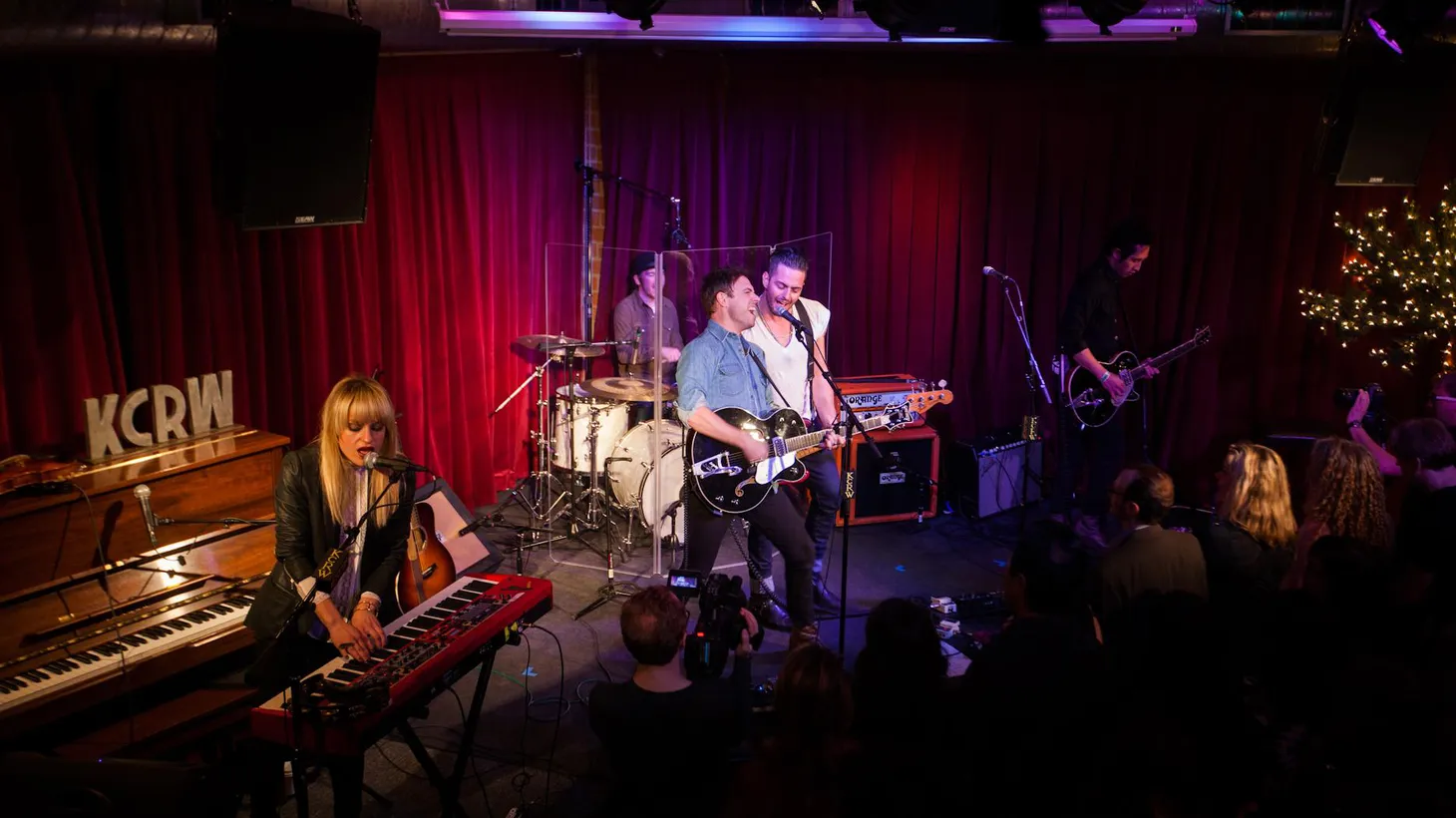 The Airborne Toxic Event have been road warriors over the last few years and returned to LA to present some of their new songs in a live set at KCRW's Apogee Sessions.