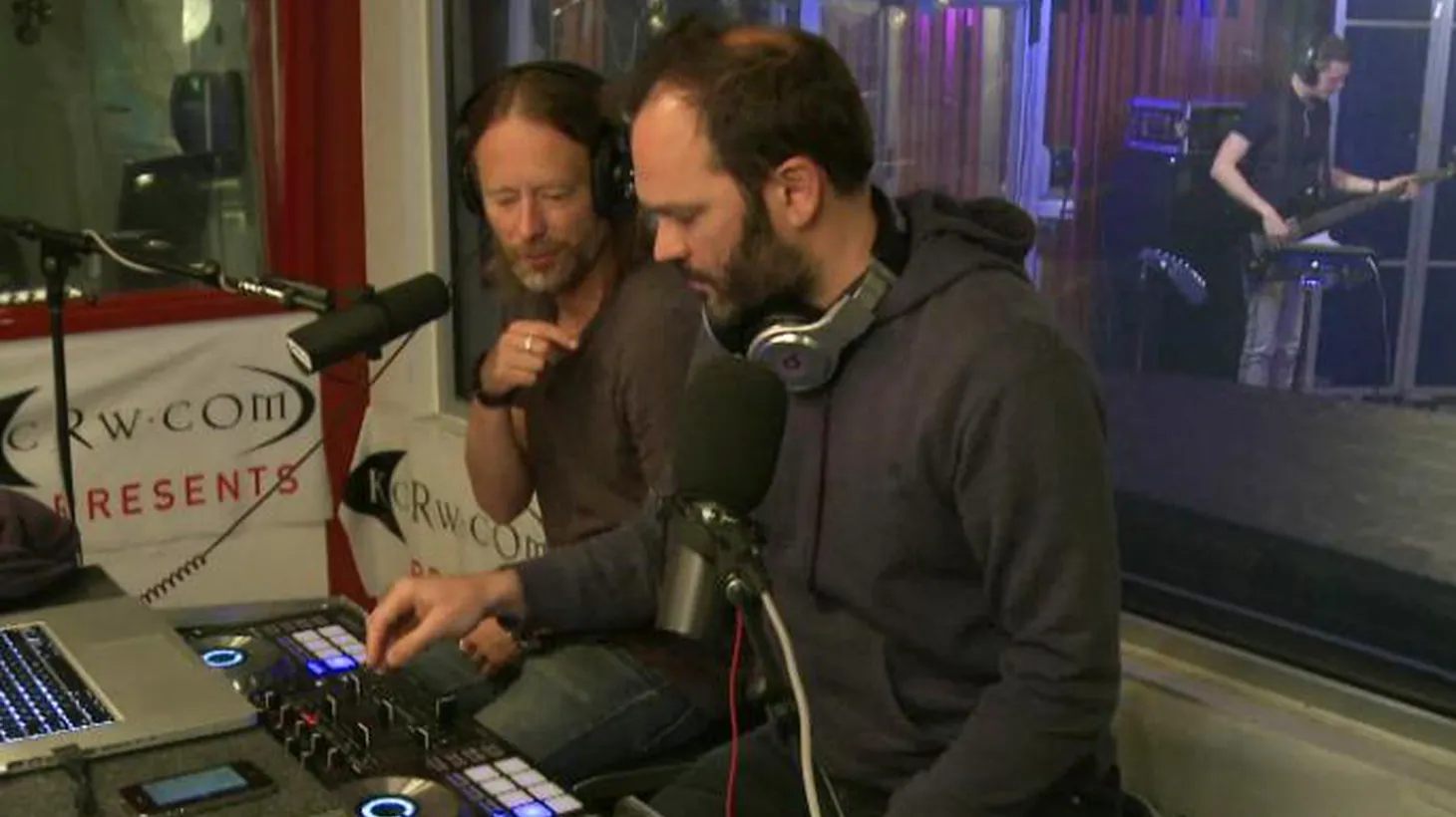 Thom Yorke and Nigel Godrich have teamed up on many projects, from Radiohead to Atoms for Peace. They join forces for an unprecedented DJ set in our studios. (10AM)