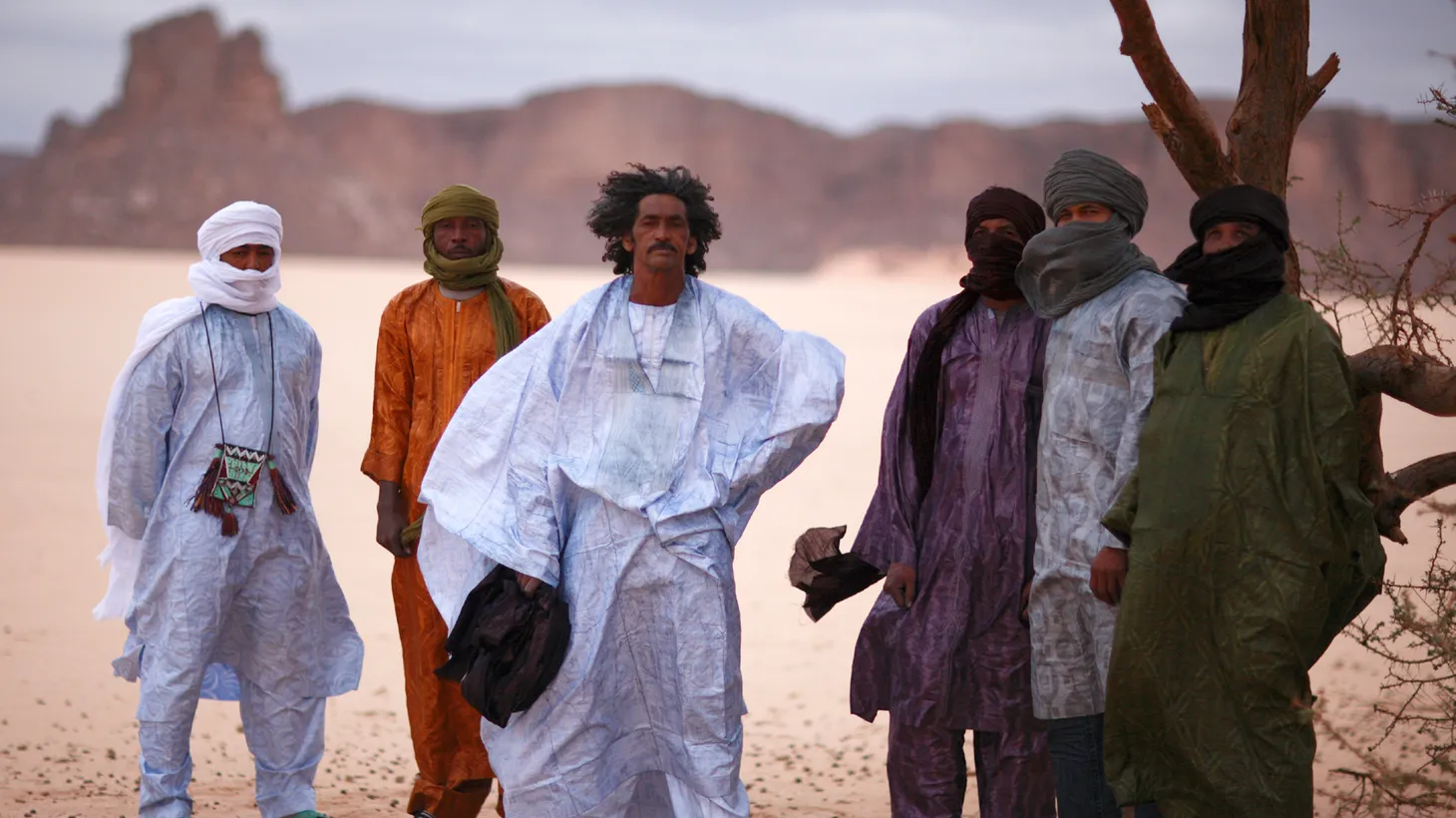 The word Tinariwen means desert and it is the name taken by a phenomenal collective of musicians from the Sahara playing what is best called "desert blues..."