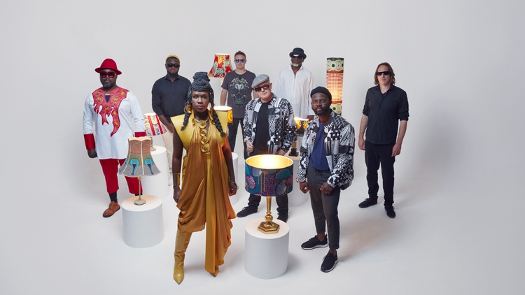 London-based ensemble Ibibio Sound Machine’s “Electricity” has bounced ten full spots up from twelfth last week to number two this week.