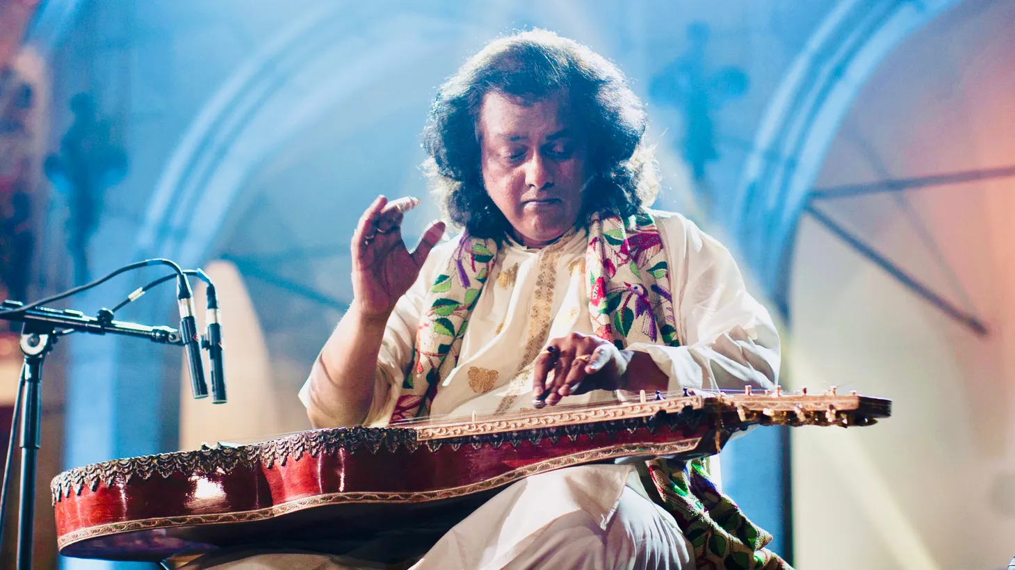 Somewhere between tradition and modernization lies the work of Hindustani slide guitarist Debashish Bhattacharya.