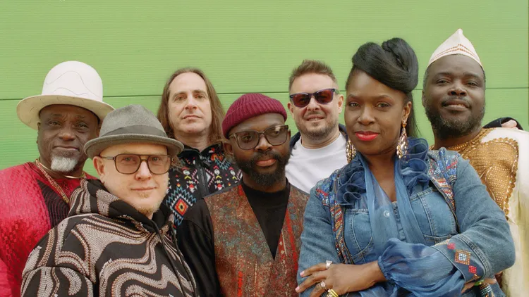 You ready? Let’s “Pull The Rope” and overcome our differences on the dancefloor with Ibibio Sound Machine and their spicy Afrofuturistic grooves on this pulsating, mesmerizing banger.