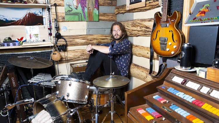 Trippy key wiz Marco Benevento squirreled away in his Woodstock studio amid countless keyboards and gear to create quarantine-inflicted solo jams.