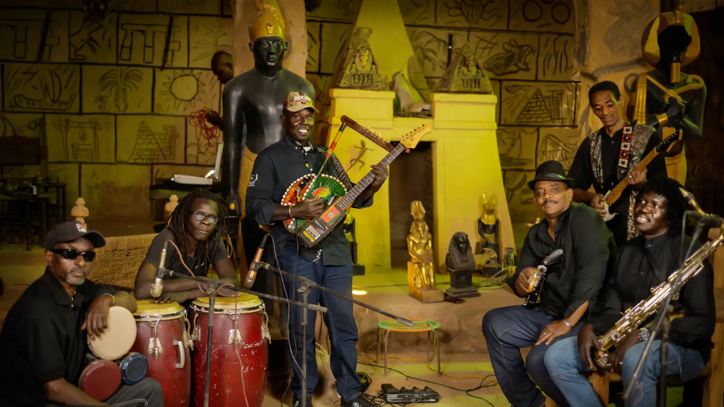 Hailing from Sudan, Noori and his Dorpa Band capture the sound of Beja (pronounced Bee-Jah) music.