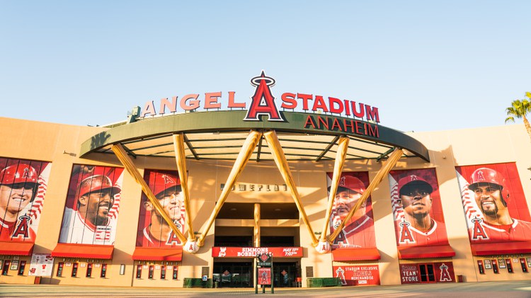 Anaheim Mayor Harry Sidhu has resigned and the sale of Angel Stadium to team owner Arte Moreno is on hold due to an FBI corruption investigation.