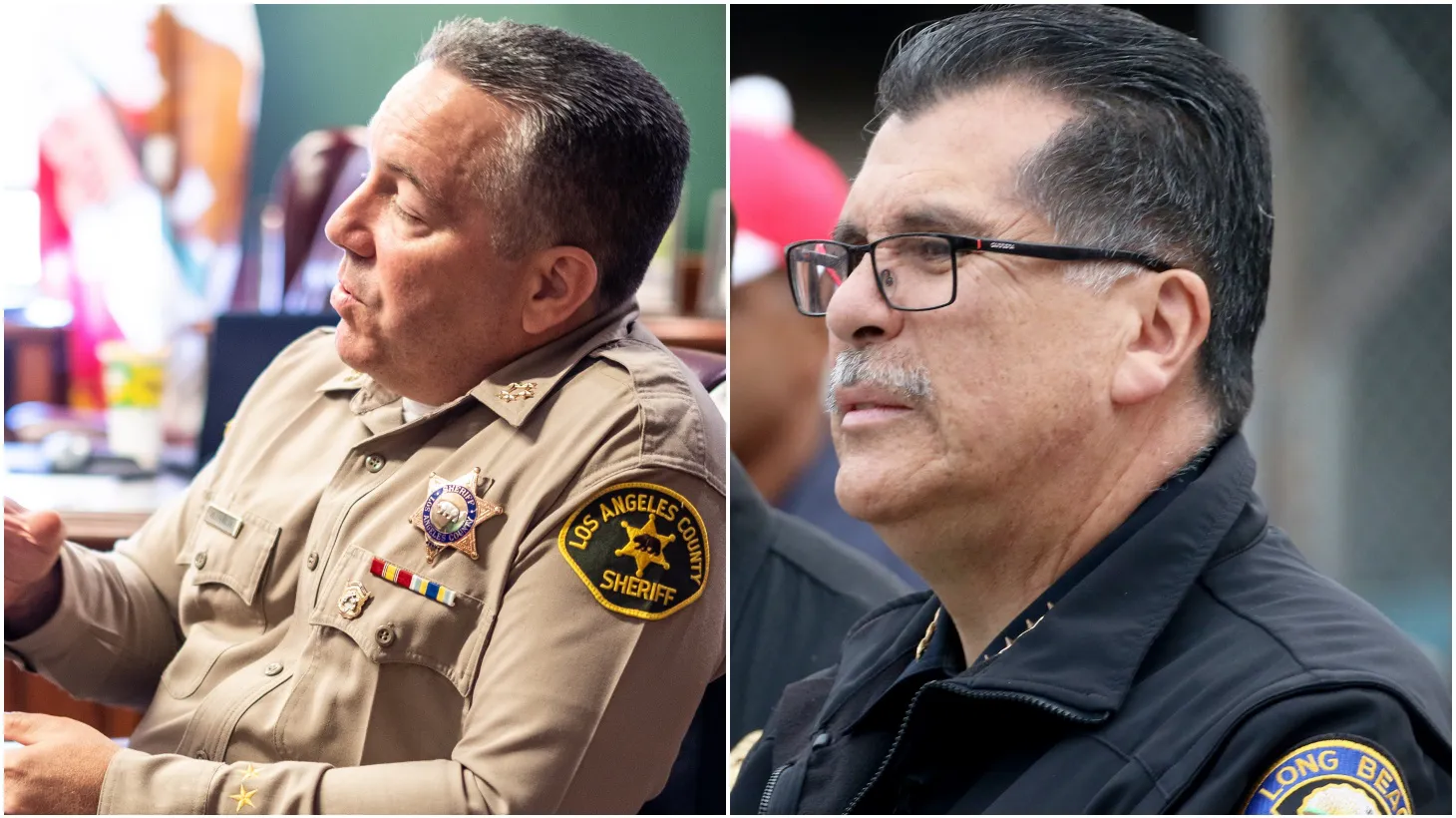 In race to be LA’s top cop, Villanueva and Luna are opposites | KCRW