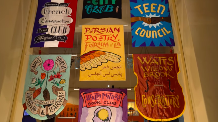 An exhibit at the Central Library in downtown collects memorabilia of LA social groups — from scuba divers to microscope lovers — for a glimpse into the patchwork that is SoCal.