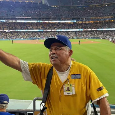 For the last 50 years, Robert Sanchez (a.k.a. Pnutman) has been a vendor at Dodger Stadium.
