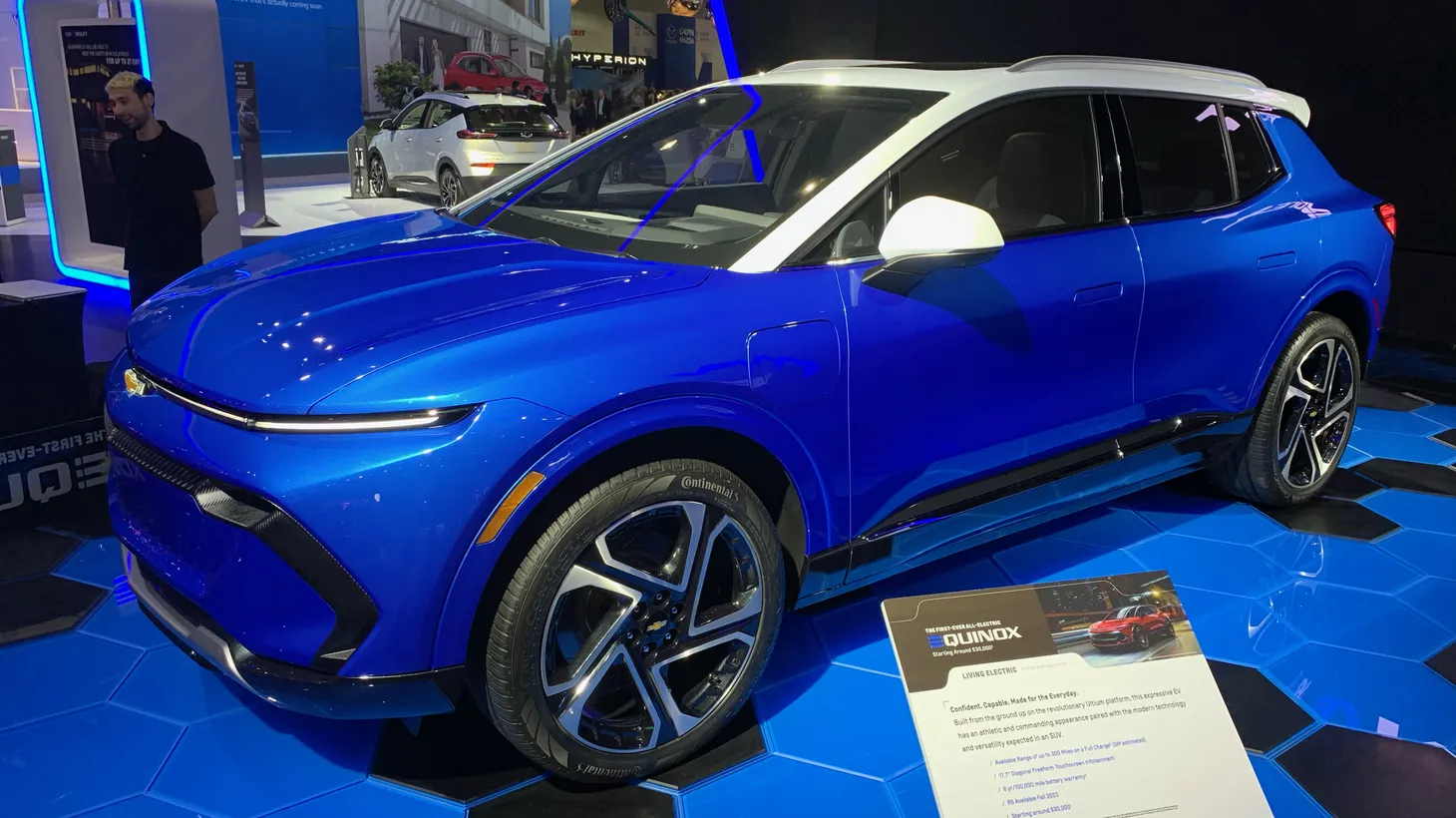 Ready for their close-up? EVs take center stage at LA Auto Show