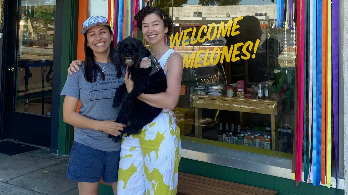 Erika Crenshaw (left) and Patricia Torres opened the El Sereno GreenGrocer in June.