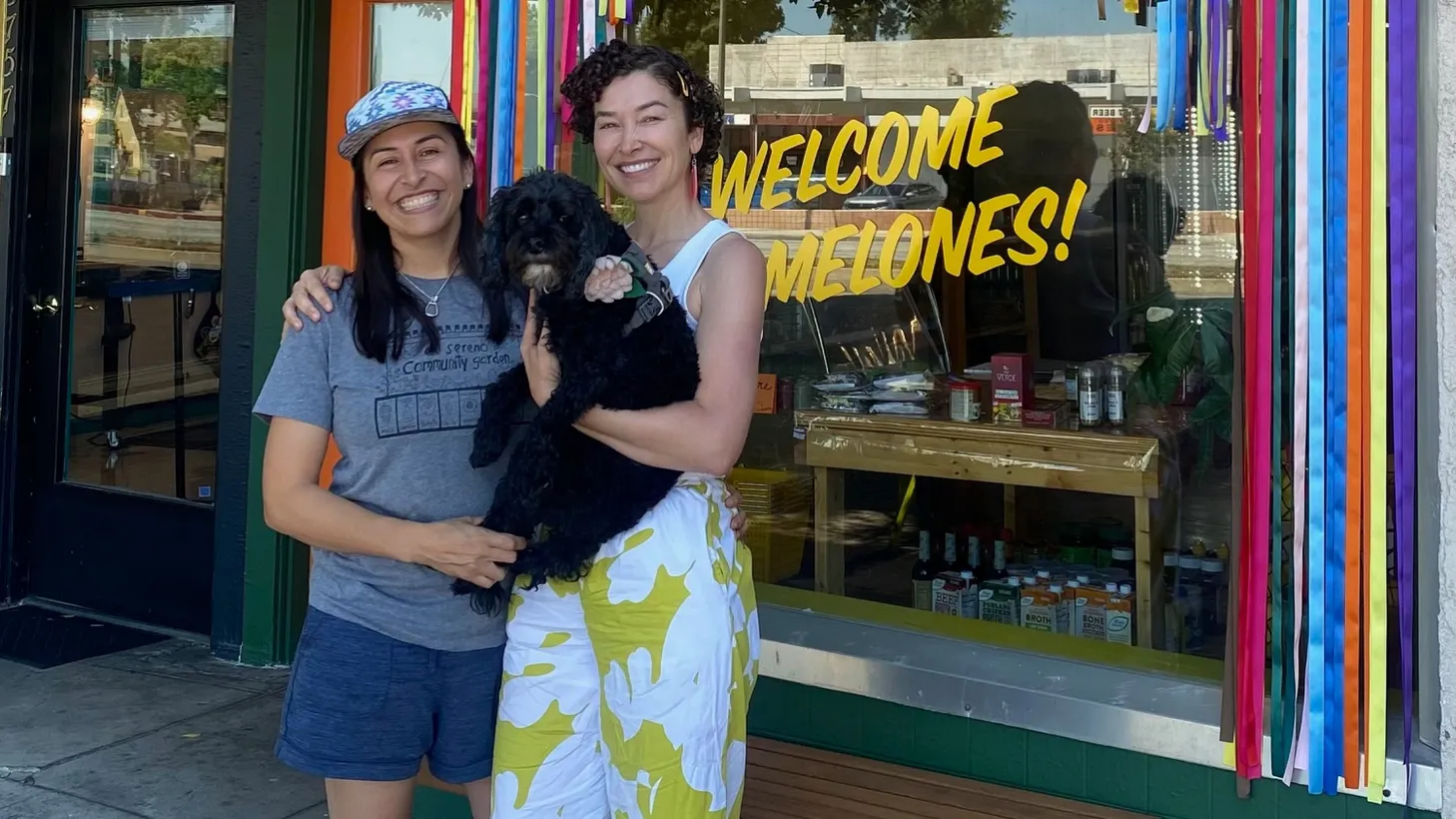 Erika Crenshaw (left) and Patricia Torres opened the El Sereno GreenGrocer in June.