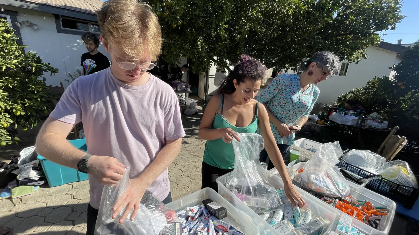 The Mutual Aid LA monthly dispatch has dozens of suggestions for how to give back in LA, whether you prefer making homemade meals, doling out hygiene kits, or distributing art supplies.