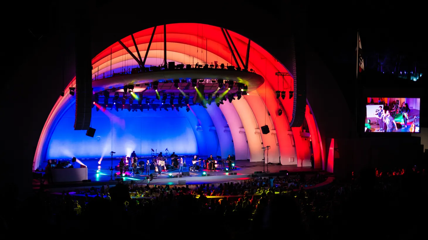 Ziggy Marley performs at the Hollywood Bowl, August 1, 2021.