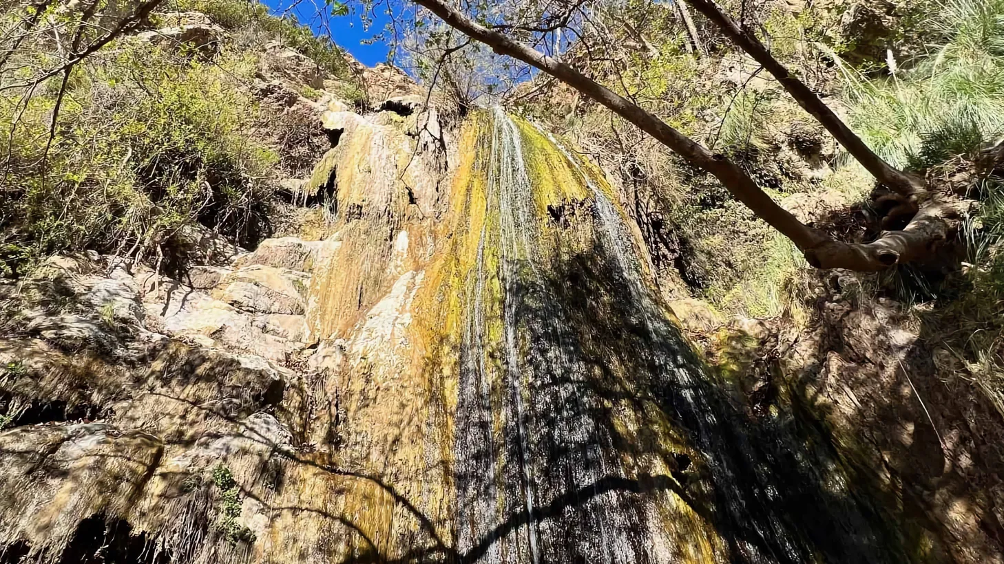 Escondido Falls is at Escondido Canyon Park.