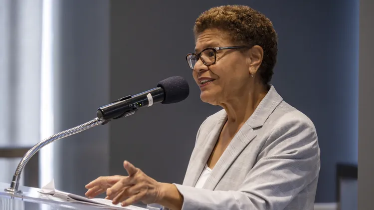 Unhoused Angelenos in temporary shelters will get priority for many city-funded affordable housing units — under policy shift enacted by Mayor Karen Bass.