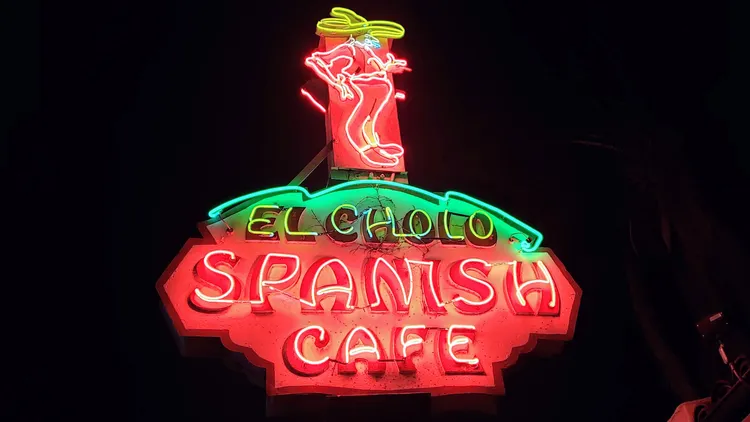 The original El Cholo, the Mexican restaurant in Mid-City,  turns 100 this year. The dishes served by waiters in white shirts and black ties trace the history of a changing city.