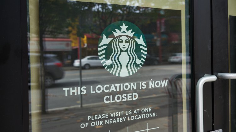 Six Starbucks stores across LA are set to shut down by the end of July, and more closures are expected.