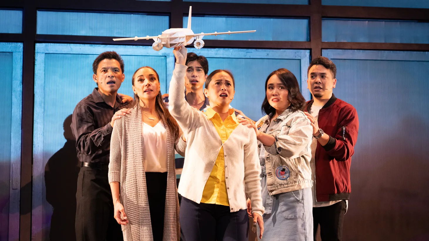 “We follow a woman named Jemalyn. She is a Filipina who has boarded a flight to the U.S. with a one-way ticket and a suitcase of stories,” explains Paulo Tiról of the show’s story.