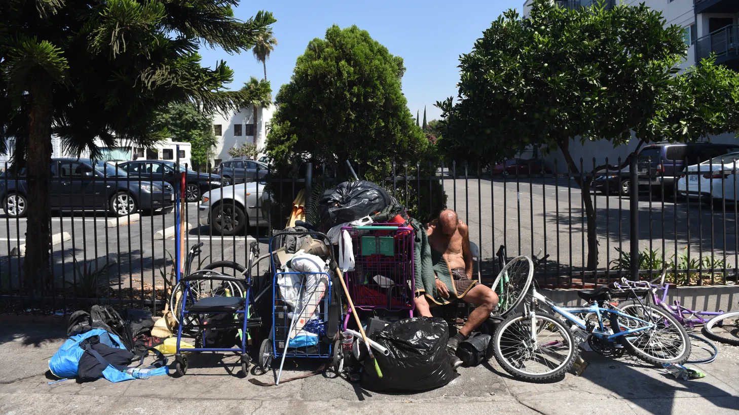 Most bike thefts in LA have gone unsolved, according to a Los Angeles Times analysis of crime data. Opponents of a proposed bike repair and sale ban say the city is baselessly blaming those thefts on unhoused people.