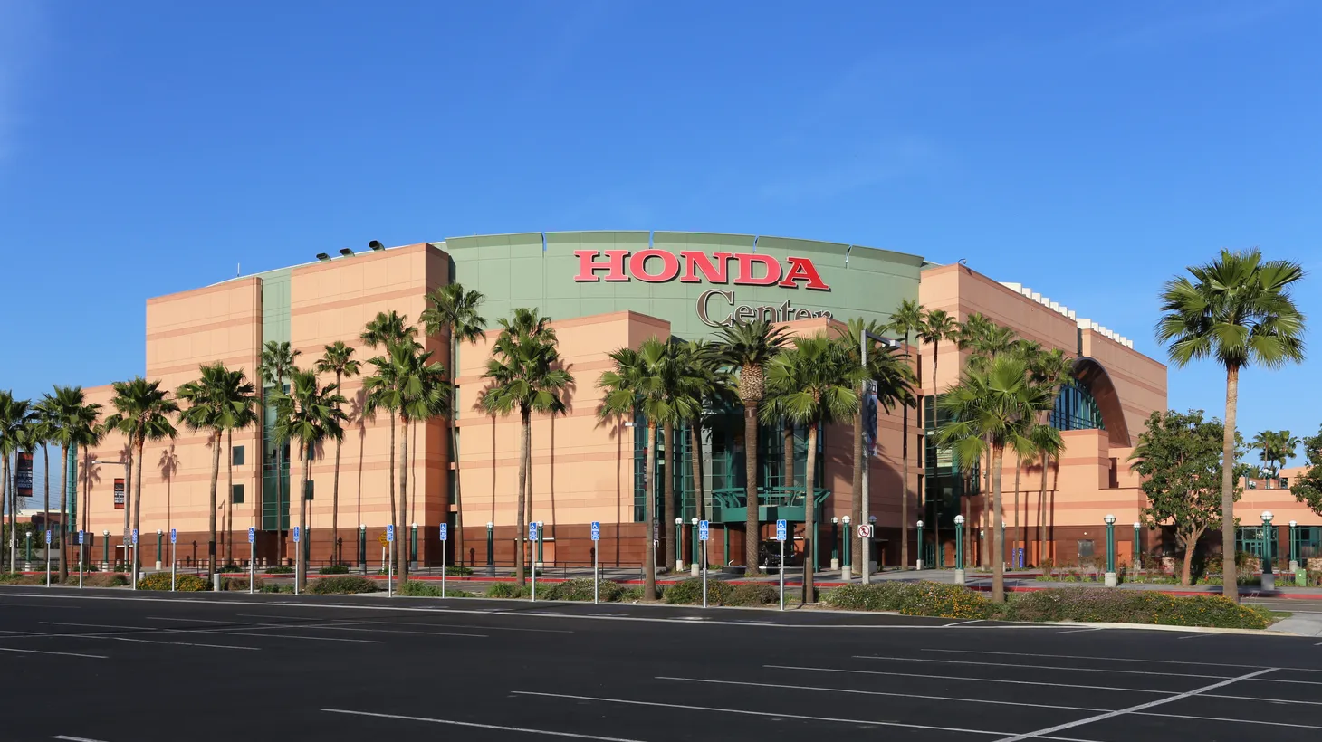 Gustavo Arellano says that the Honda Center is “not a beloved place the way Dodgers Stadium is … but it also signifies that … Orange County is not just a backwater [suburb]. It could support a huge arena.”