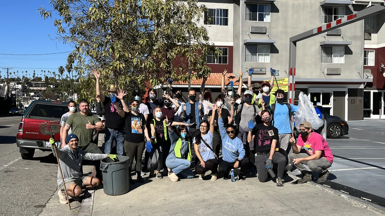 The Echo Park Trash Club focuses on keeping their neighborhood clean while respecting people who are unhoused.