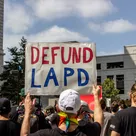 As LAPD budget rises, Melina Abdullah says LA needs new public safety system