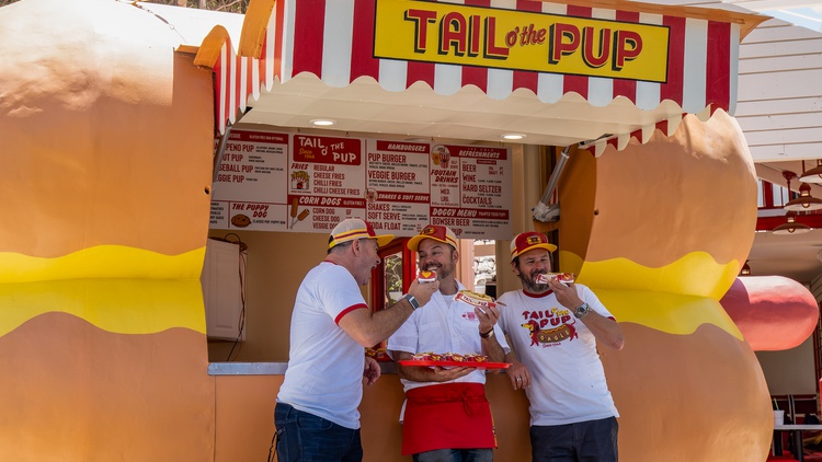 The 1933 Group, a hospitality company, is restoring Tail o’ the Pup, an iconic hot dog stand in West Hollywood. It’s set to reopen on July 20, also known as National Hot Dog Day.