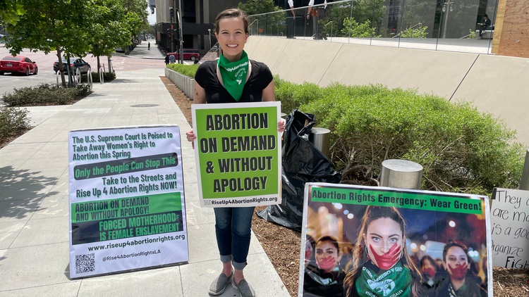KCRW hears reactions from Angelenos on the leaked opinion draft that says Roe v. Wade will be overturned, leaving room for states to ban abortions.