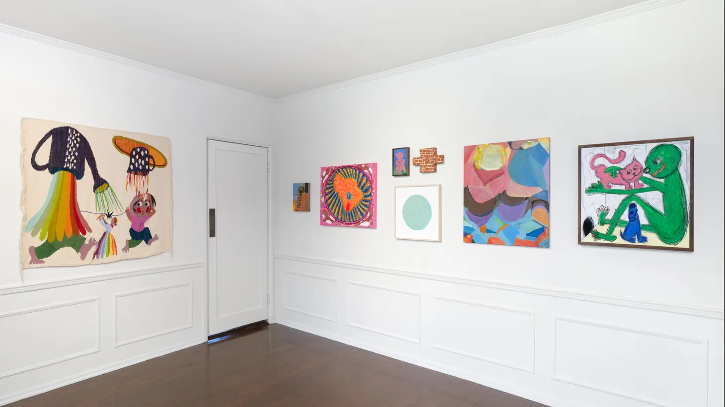 Parker Gallery’s “Wishing Well” is full of bright and colorful works from over 60 artists representing “the zeitgeist of the moment,” says Lindsay Preston Zappas.