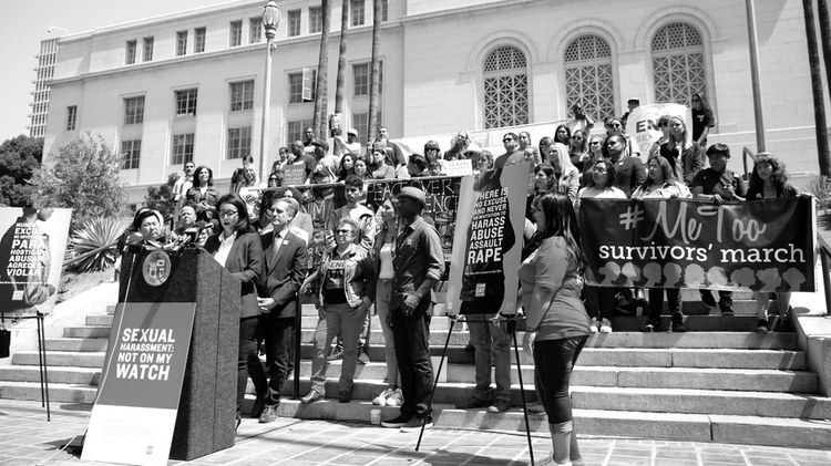 Wednesday is Denim Day. Advocates are encouraging Angelenos to throw on a jean jacket and head down to City Hall to rally against sexual violence.