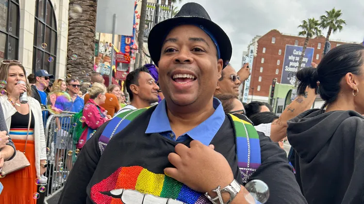 At two Pride events in LA, KCRW asked queer-identifying people what’s on their minds as several states have been trying to enact anti-trans and anti-drag legislation.