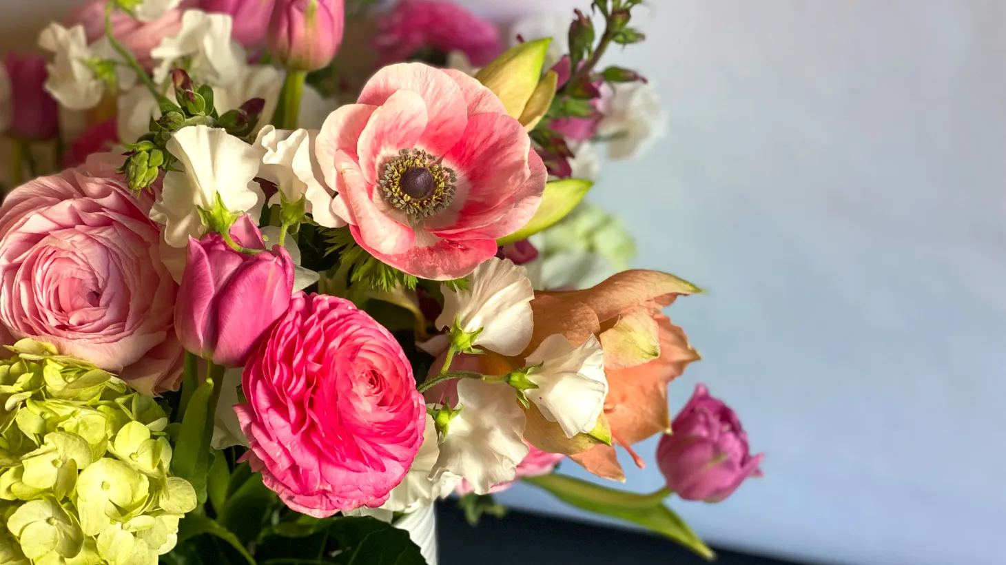 Businesses are now sometimes paying twice as much for the flowers they buy, but you can’t charge customers double, so it’s a tough balancing act, says florist Tracey Morris.