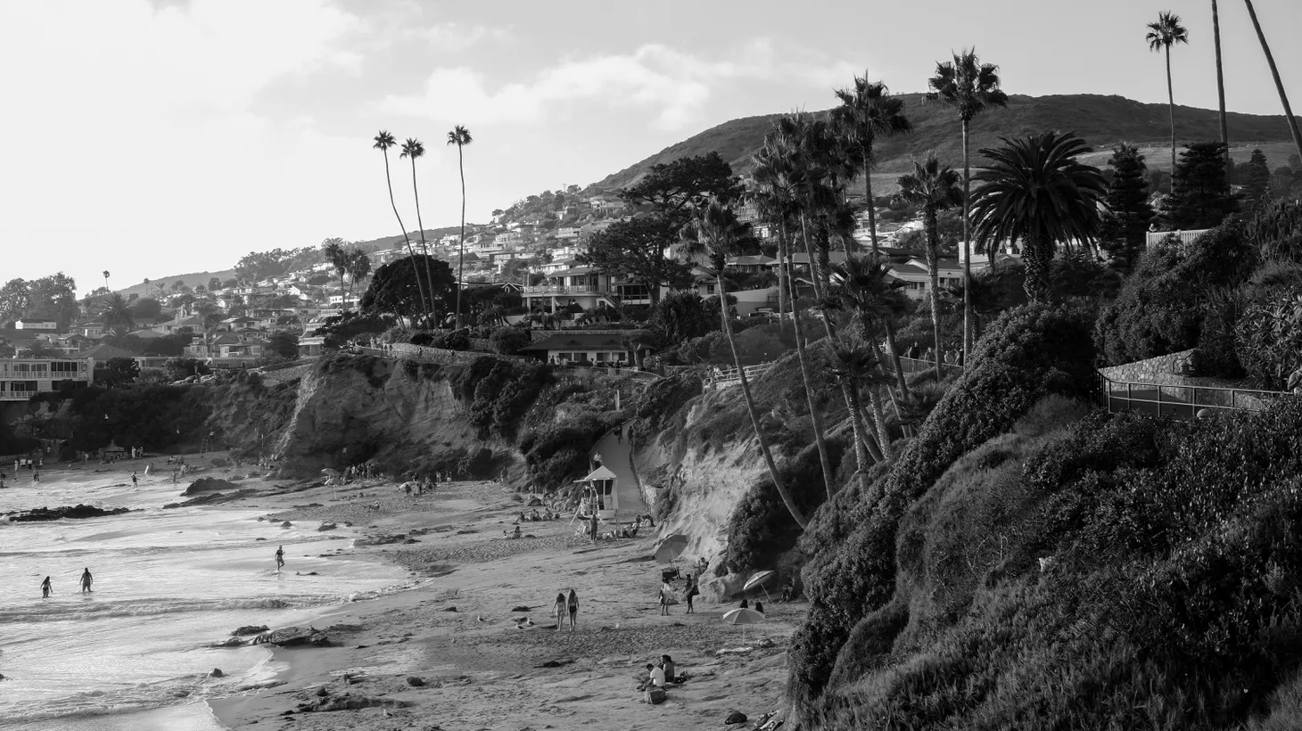 Hillside homes are seen in Laguna Beach, California, August 28, 2022.