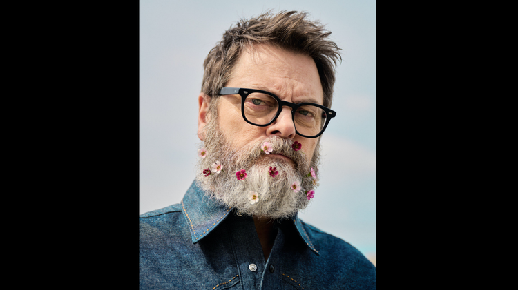 Nick Offerman is best known as an actor (Parks and Recreation), but he’s also an author. His latest book, Where the Deer and the Antelope Play, is coming out in paperback.