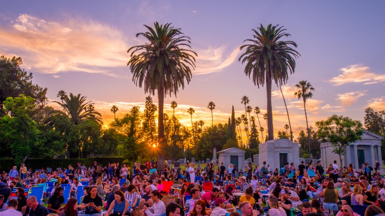 Cinespia founder John Wyatt reflects on the 20-year history of the summer movie screening series famously held at Hollywood Forever Cemetery.