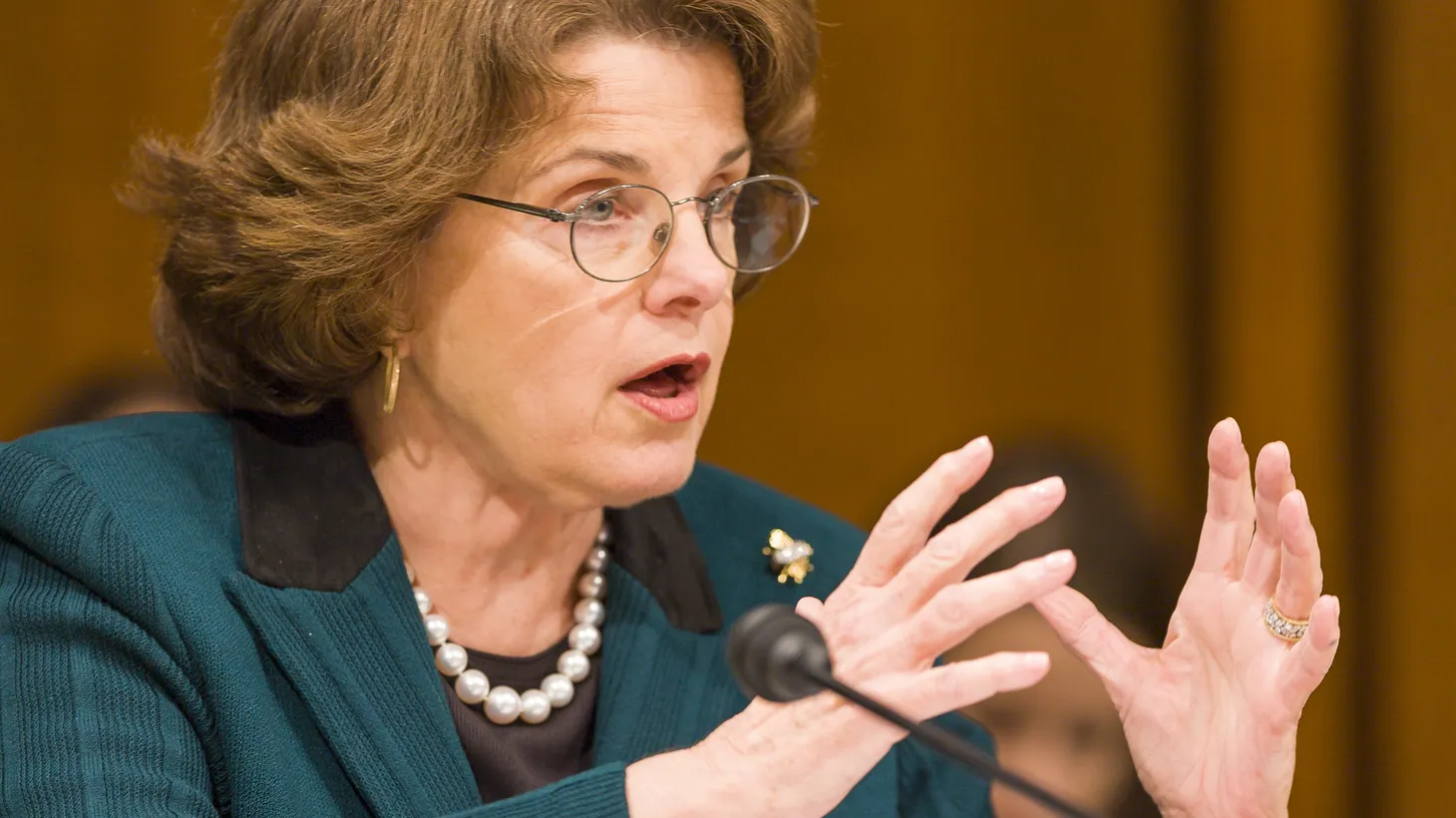 Senator Dianne Feinstein, the oldest sitting senator, speaks during Supreme Court confirmation hearings for Judge Samuel Alito Jr. in 2006. “Every one of these people has deep respect for the senator and … reveres her and recognizes how tremendous her career has been,” says San Francisco Chronicle Washington Correspondent Tal Kopan.
